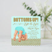 女の子の口と表示 招待状 (スタンド正面)