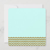 女の子の口と表示 招待状 (裏面)