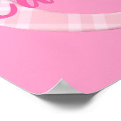 女の子の名カスタム前の文字C ポスター (角)