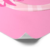 女の子の名カスタム前の文字U ポスター (角)