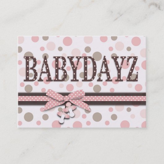 女の子の名刺 名刺 (正面)