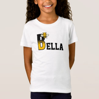 女の子の名前カスタムはBで始まる Tシャツ