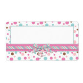 女の子の名前タグFP2 ラベル (正面)