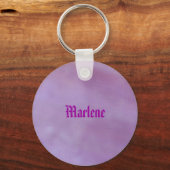 女の子の名前 キーホルダー (正面)