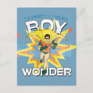 女の子の向かい ポストカード