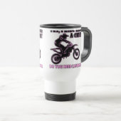 女の子の土のバイクのモトクロスのタンブラーのような乗車 トラベルマグ (正面右)