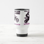 女の子の土のバイクのモトクロスのタンブラーのような乗車 トラベルマグ (中央)