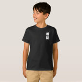女の子の基本的なHanes Tagless ComfortSoft®のTシャツ Tシャツ (正面フル)