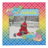 女の子の場合、あなたの写真 フォトキューブ (正面)