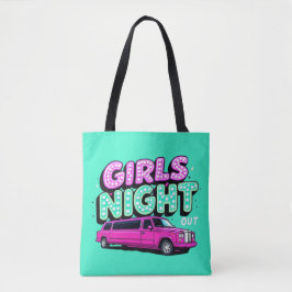 女の子の夜アウト2 トートバッグ