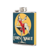 女の子の夜アウト、bachelorettes、ヘン… フラスク (左)