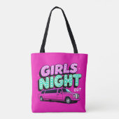 女の子の夜 トートバッグ (裏面)