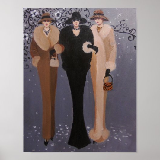 女の子の夜 ポスター (正面)