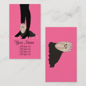 女の子の夜 名刺 (正面/裏面)