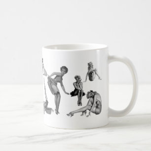 女の子の女の子の女の子 コーヒーマグカップ