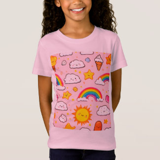 女の子の子供服ファッションと衣類靴など Tシャツ