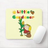女の子の小さい庭師のTシャツおよびギフト マウスパッド (マウス)