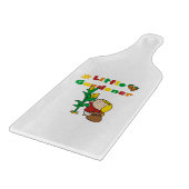 女の子の小さい庭師 カッティングボード (角)