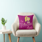 女の子の小さな星の王女の名前の枕 クッション (椅子)