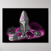 女の子の小物たち ポスター (正面)