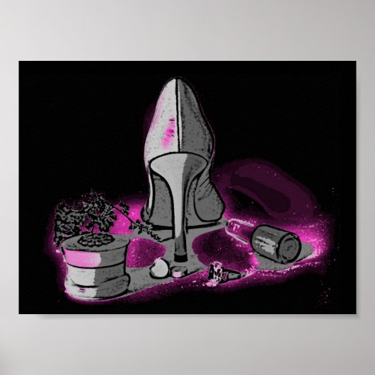 女の子の小物たち ポスター (正面)