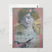 女の子の希望 ポストカード (正面/裏面)