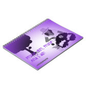 女の子の庭師のノート ノートブック (左側)