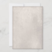 女の子の恐竜ディノ掘り誕生日パーティー 招待状 (裏面)