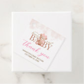 女の子の我々は赤ちゃんシャワー広場を待つことができる フェイバータグ (インサイチュ)