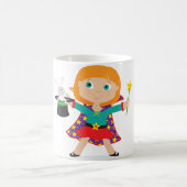 女の子の手品師 コーヒーマグカップ (中央)