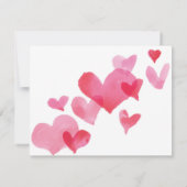 女の子の文房具セット ノートカード (裏面)