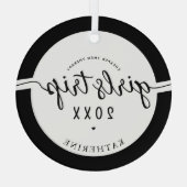 女の子の旅より安いセラピーカスタムガールズバカイ ガラスオーナメント (裏面)