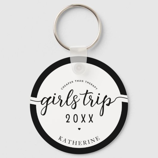 女の子の旅より安いセラピーカスタムガールズバカイ キーホルダー (正面)
