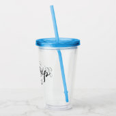 女の子の旅より安いセラピーカスタムバケーション アクリルタンブラー (左)