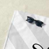 女の子の旅より安いセラピーカスタムバケーション ビーチタオル (インサイチュ)