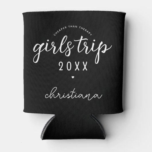 女の子の旅より安いセラピーカスタムバケーション 缶クーラー (正面)