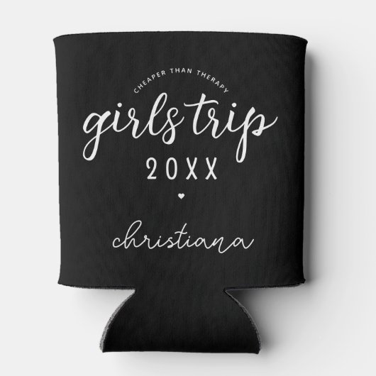 女の子の旅より安いセラピーカスタムバケーション 缶クーラー (裏面)