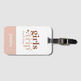 女の子の旅より安いセラピー歓迎バッグ ラゲッジタグ