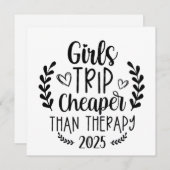 女の子の旅より安いセラピー2025 シーズンカード (正面/裏面)