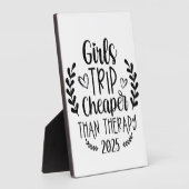 女の子の旅より安いセラピー2025 フォトプラーク (側面)