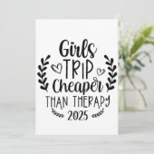 女の子の旅より安いセラピー2025 招待状 (スタンド正面)