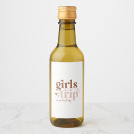 女の子の旅より安いセラピー ワインラベル