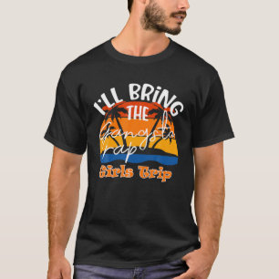 女の子の旅ギャングラップのを連おもしろいれて行く Tシャツ