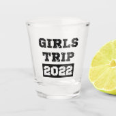 女の子の旅2022女の子の週末ゲートウェイバケーション ショットグラス (正面)