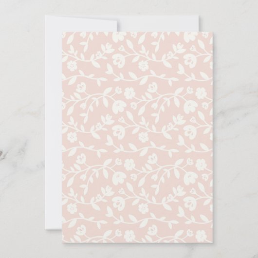 女の子の最初の誕生日招待状、ピーターうさぎ女の子 招待状 (裏面)