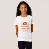 女の子の最高の友人 Tシャツ (正面フル)