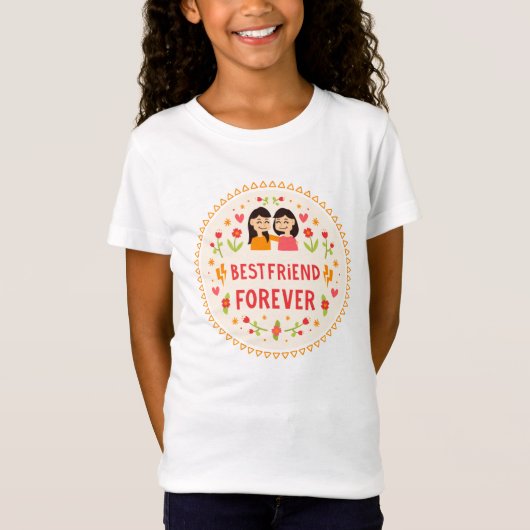 女の子の最高の友人 Tシャツ (正面)