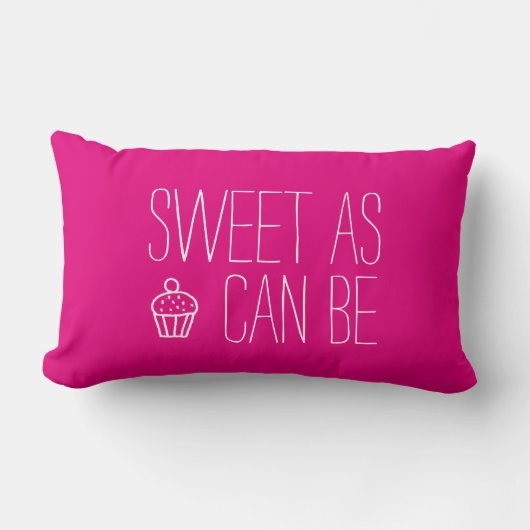 女の子の枕 ランバークッション (正面)