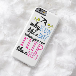 女の子の権限委譲の体操のようなフリップ BARELY THERE iPhone 6 ケース