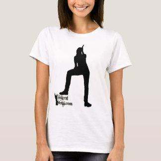 女の子の歌手のタンクトップ Tシャツ
